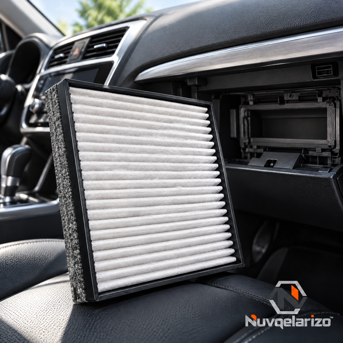 Nuvqelarizo™ FreshCabin Cabin Air Filter — application view