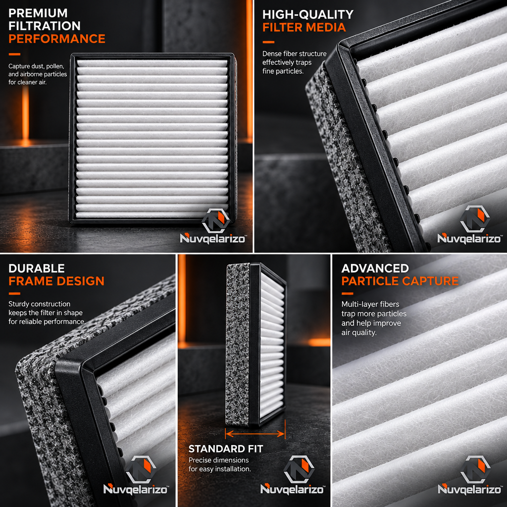 Nuvqelarizo™ FreshCabin Cabin Air Filter — detail view