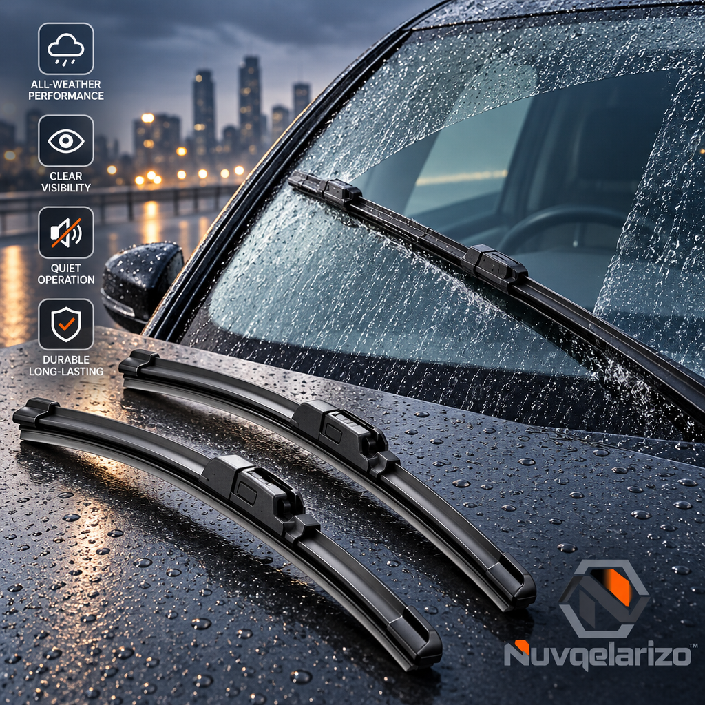 Nuvqelarizo™ ClearView Beam Wiper Blades, Pair — application view