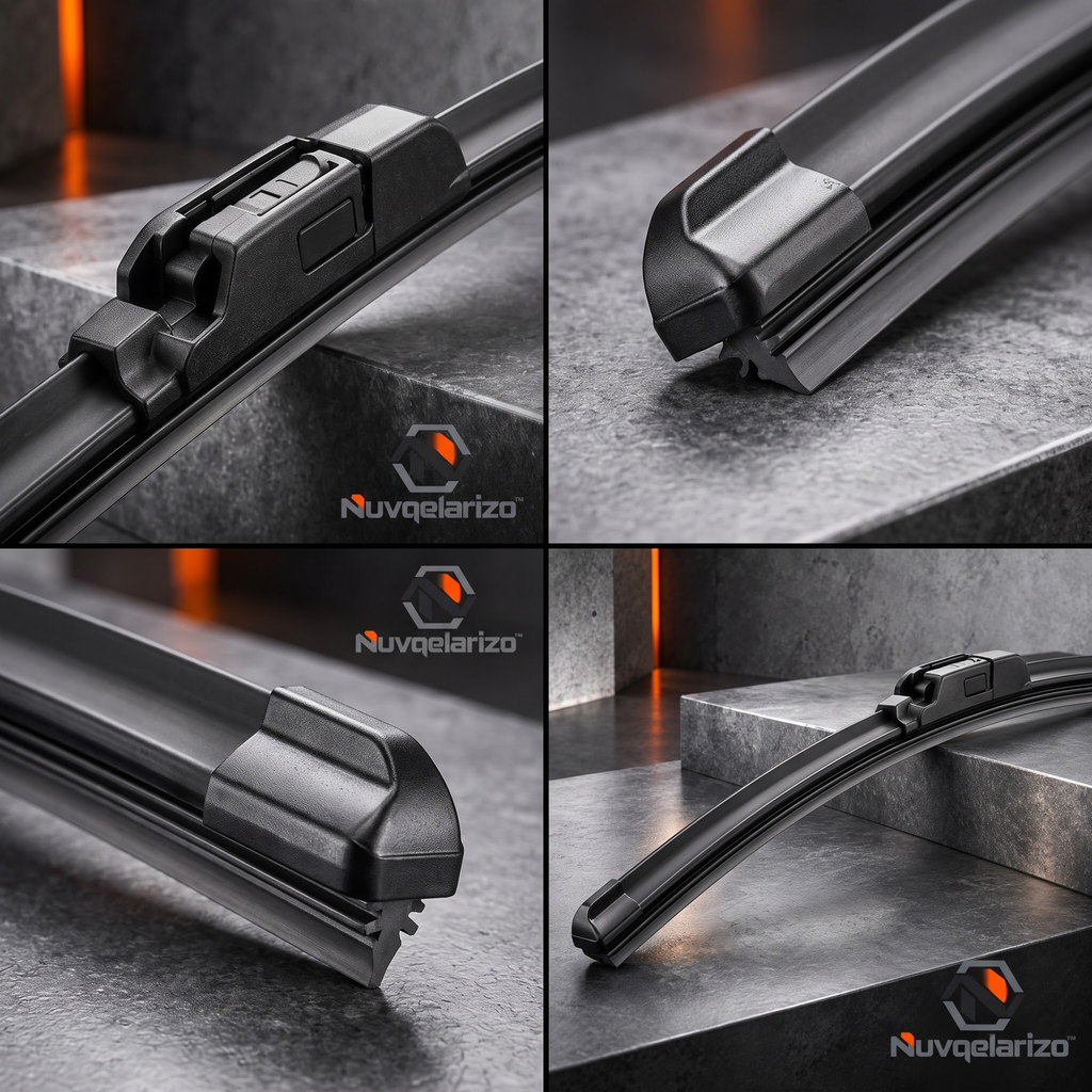 Nuvqelarizo™ ClearView Beam Wiper Blades, Pair — detail view