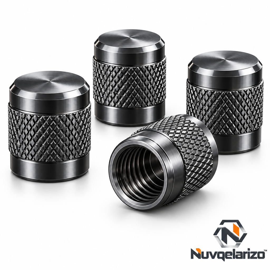 Nuvqelarizo™ ValveSeal Tire Valve Caps, 4-Pack — additional view