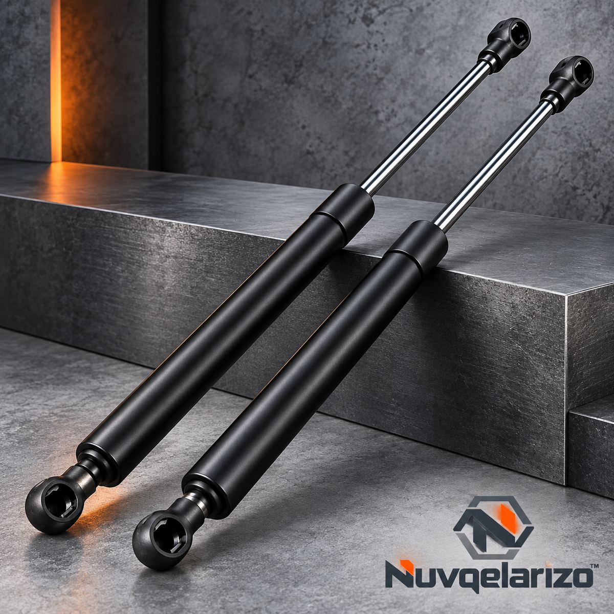 Nuvqelarizo™ LiftCore Hood Lift Supports, Pair — front view