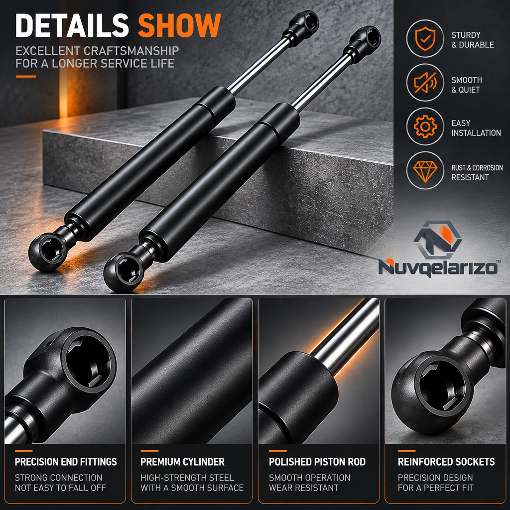 Nuvqelarizo™ LiftCore Hood Lift Supports, Pair — detail view