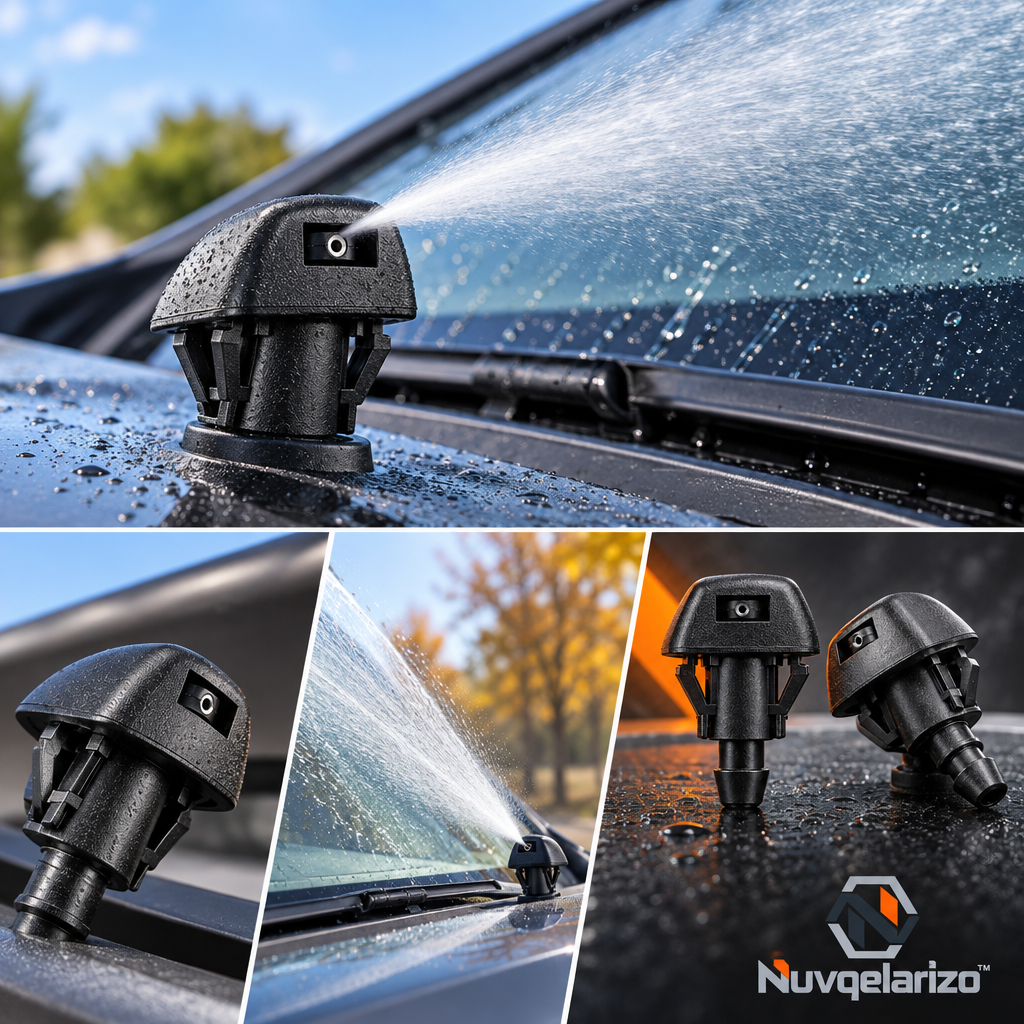 Nuvqelarizo™ ClearJet Windshield Washer Nozzles, Pair — application view